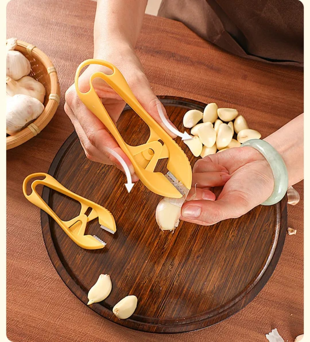 Garlic Peeler Tool – Set of 4