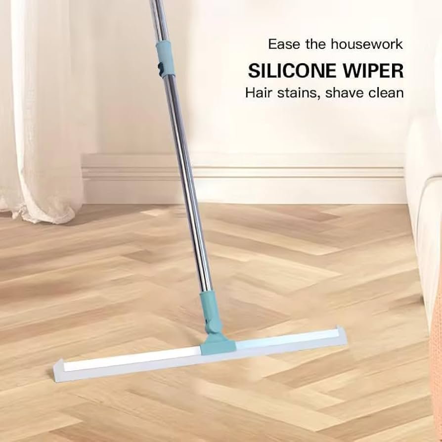 Silicone Wiper Mop with Extendable Handle