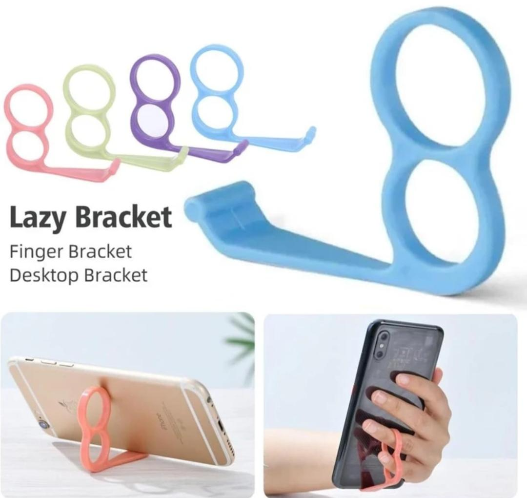 Finger Mobile Holder Set of 4 – Multipurpose Phone Grip & Desktop Stand
